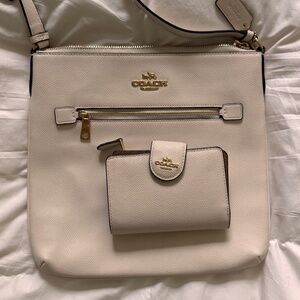 COACH PURSE + WALLET SET